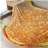 Image 1 : 180CM HAMBURGER PRINT FUNNY FOOD BLANKET