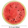 Image 1 : 180CM WATERMELON PRINT FUNNY FOOD BLANKET