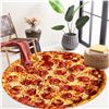 180CM PIZZZAAA! PRINT FUNNY FOOD BLANKET