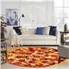 Image 9 : 180CM PIZZZAAA! PRINT FUNNY FOOD BLANKET