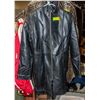 Image 1 : LADIES LEATHER CAR COAT SIZE XS