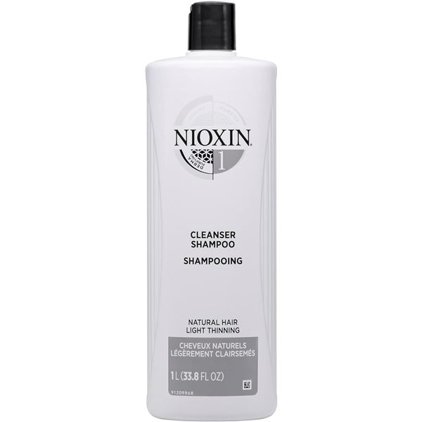 NEW 1L BOTTLE OF NIOXIN CLEANSER SHAMPOO FOR