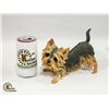 Image 1 : CERAMIC YORKIE STATUE APPROX H-6"