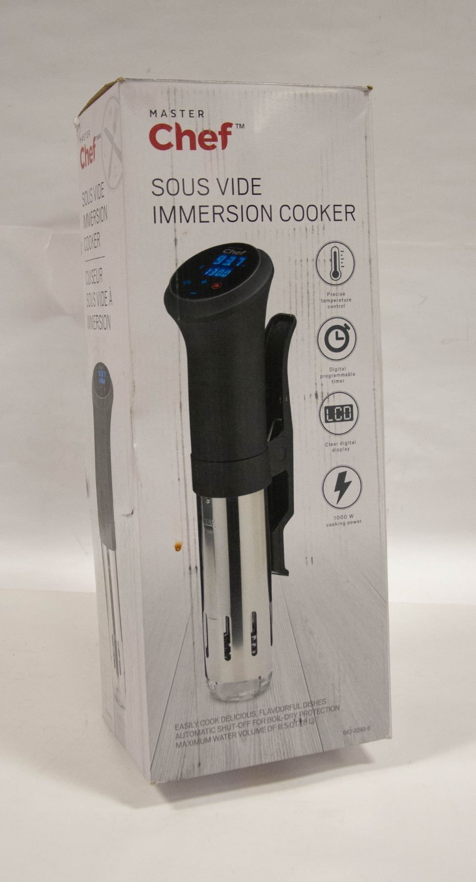 NEW IN BOX MASTER CHEF SOUS VIDE IMMERSION COOKER