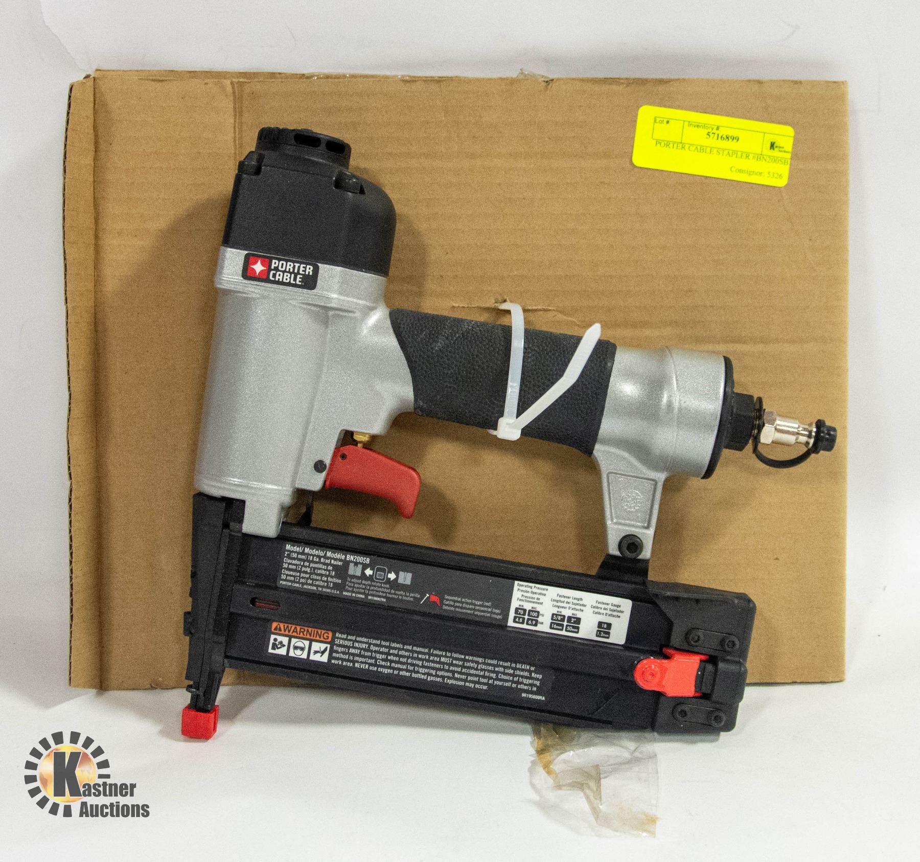 PORTER CABLE STAPLER #BN200SB