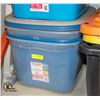 Image 1 : BUNDLE OF 4 TUFF STORE 63 LITER STORAGE