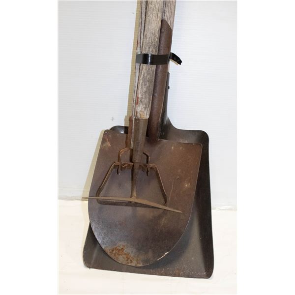 HOE SPADE FLAT SHOVEL