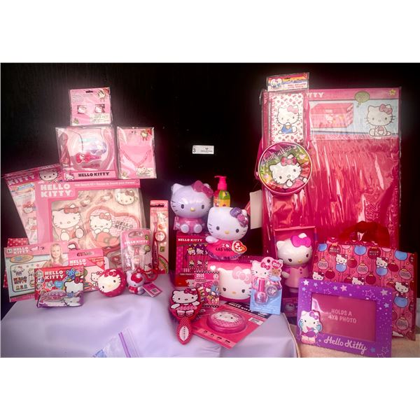 Deluxe Huge Assortment of Collectible Hello Kitty Haul