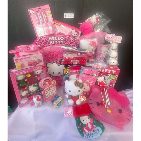 Large Hello Kitty Assortment  Candy Toys Stationary Bundle