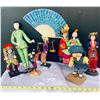 Image 1 : Large Assortment of Traditional Asian Doll Desktop Decor ans Oriental Collectibles