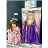 Image 1 : FairyTale Treasures Genuine Porcelain Doll By The Brass Key and Miniature Baby Doll
