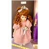 Image 2 : FairyTale Treasures Genuine Porcelain Doll By The Brass Key and Miniature Baby Doll