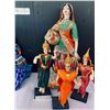 Image 3 : 1990 Avon Lupita From Mexico Doll With Assorted National Costume Thailand Dancer Dolls