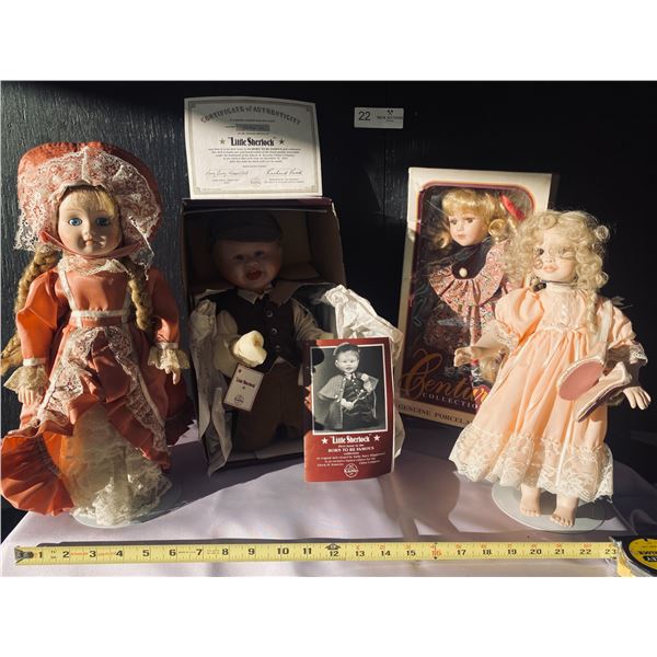 Born to Be Famous Doll Little Sherlock and Century Collectible Porcelain Brand New Doll