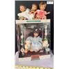 Image 2 : Classic Treasures And Kimberly Collection Brand New in the box Porcelain Dolls plus 3 miniatures