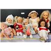 Image 1 : Vintage Precious Baby Dolls and Antique Dressable Dolls with mini baby collectibles