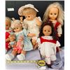 Image 3 : Vintage Precious Baby Dolls and Antique Dressable Dolls with mini baby collectibles