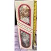 Image 2 : 32 inch Lorrie A Reliable Walking Doll and The Victorian Doll Co. Blonde Porcelain Doll