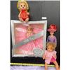 Image 1 : Regal Toy Boudoir Doll With Two Baby Girl Dolls and Baby Alive Vintage Doll