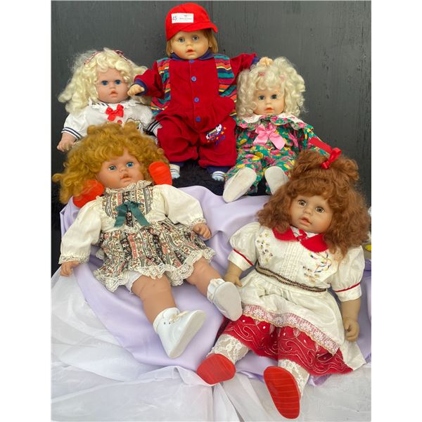 1990 Original Jessie Doll Collectible Dolls Fully Dressed  Soft Body Cuddles