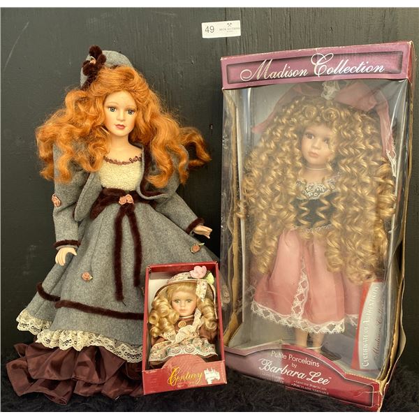Madison Collection Petite Porcelains by Barbara Lee Limited Edition and Century Collection Doll