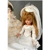 Image 3 : Hearts and Flowers Classic Treasure Collection Of Bride To Be Dolls Genuine Porcelain Fine Bisque