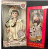Image 3 : Cassandra Collection and Vintage Genuine Porcelain Dolls Brand new in Box with 2 Miniature Dolls
