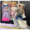 Image 1 : Brand New Barbie Princess Doll and The Ashton Drake Galleries What a Catch Doll and Girly Baby