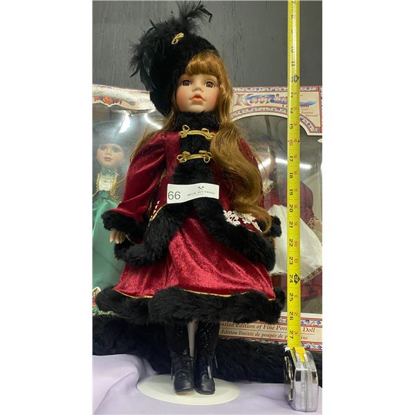 Katrina Collection Porcelain doll Brand New and Victorian Collectibles Doll New too plus More