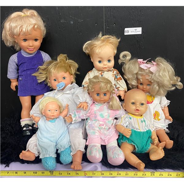 Simba Playskool Toys Amazing Ally Playmate Doll plus many unbranded vintage Dolls