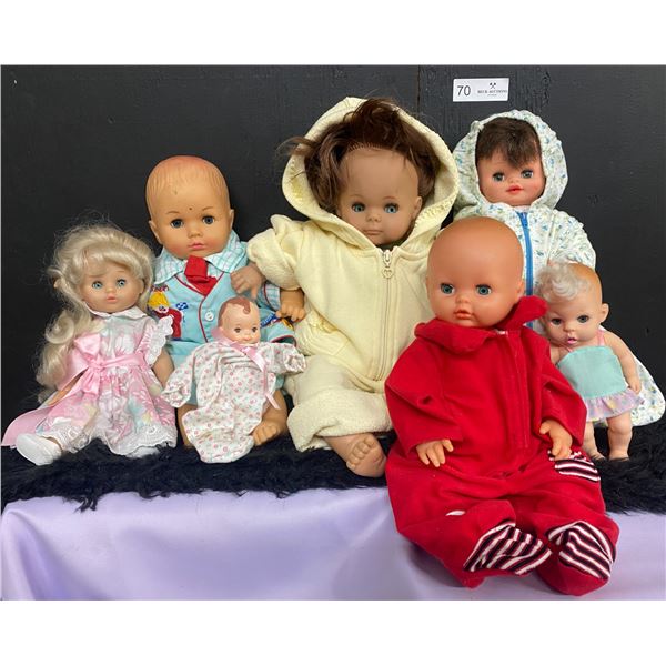 Assortment of Brand Name Classic Dolls and Toys Childhood Memory Dolls