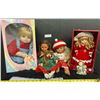 Image 1 : Christmas Dolls with Holiday Cheer  Great Gift idea for the Holidays Sweet Innocent Collection Baby