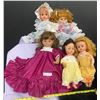 Image 1 : Five Antique Collectible Dolls of all Brands Stand up and Sit Down