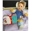 Image 4 : Three Soft Bodied Hard Head Collectible Dolls with extra Outfit for each