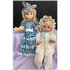 Image 3 : Collection of Porcelain Bisque Dolls  and 1960s era Baby Dolls