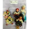 Image 2 : Variety Of Vintage Foreign International Travel Dolls in Folk From Around the World