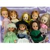 Image 2 : Mid Century Vintage Plastic Ginny Little Women Dolls  Rare Find