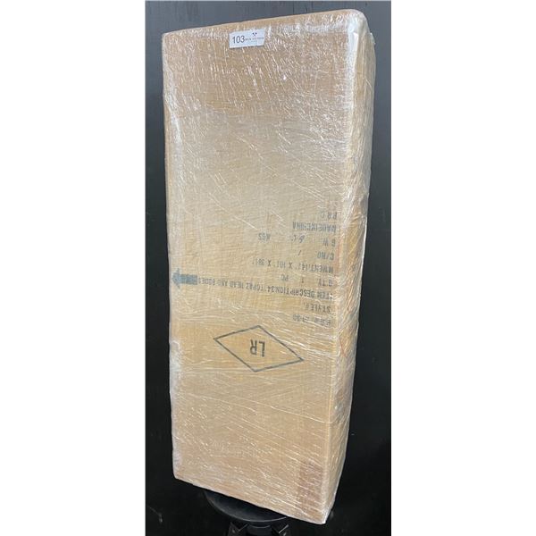 Large Unknown Doll in Mystery Box  15w x 10d x 38h