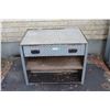 Image 1 : *Custom Industrial Heavy Duty Work Bench with Drawer - 24" x 37" x 30" (Very Heavy)