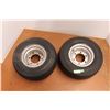 Image 1 : *(2x Bid Price) (2) Trailer Tires with Rims - 20.5 x 8