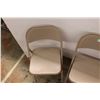 Image 6 : *(3) Metal Folding Chairs