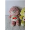 Image 3 : (2) Vintage Care Bear Stuffed Animals