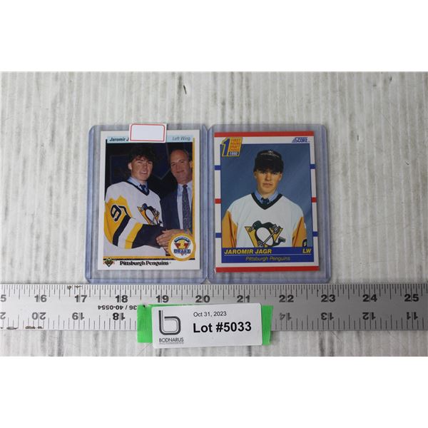 (2) Jaromir Jagr Trading Card