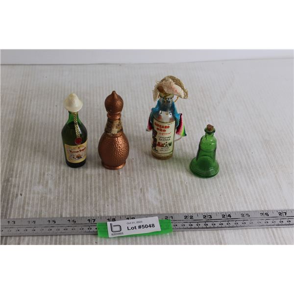 (4) Mini Bottles