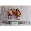 Image 1 : Ultimate Warrior and Roddy Piper Figurines - Both Move