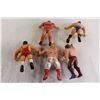 Image 5 : (5) 1980s Rubber Wrestling Figures - Ted Arcidi, John Studd, Dynamite Kid, Bruno Sammartino, Nikolai