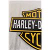 Image 2 : Harley-Davidson Motorcycles Enamel Sign - 19 1/2" x 14"