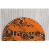 Image 2 : You'll Enjoy Orange Crush Enamel Sign - 5"