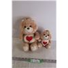 Image 1 : 1983 Tenderheart Bear - 13" x 6", Mini Tenderheart Bear
