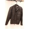Image 1 : *Unisex Ed Hardy Leather Biker Jacket - Size XL